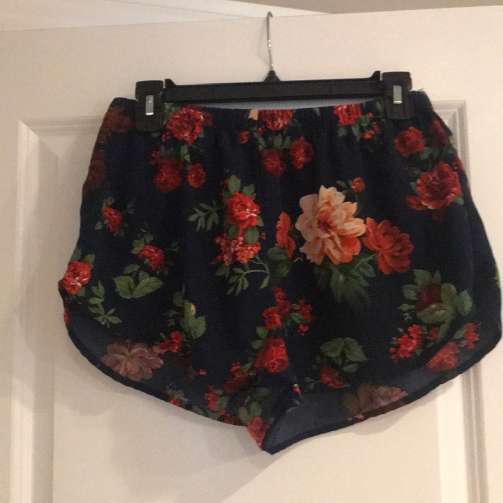Floral summer shorts